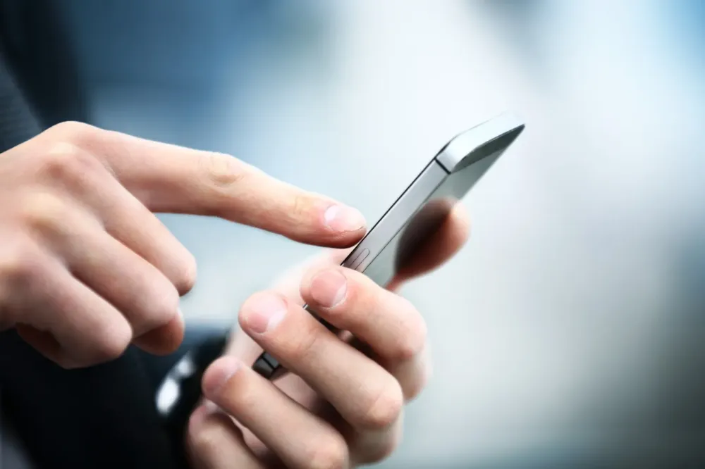 utilisation de téléphone